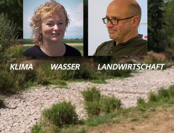 Klima Wasser Landwirtschaft – Carola Holweg und Wulf Westermann im Gespräch
