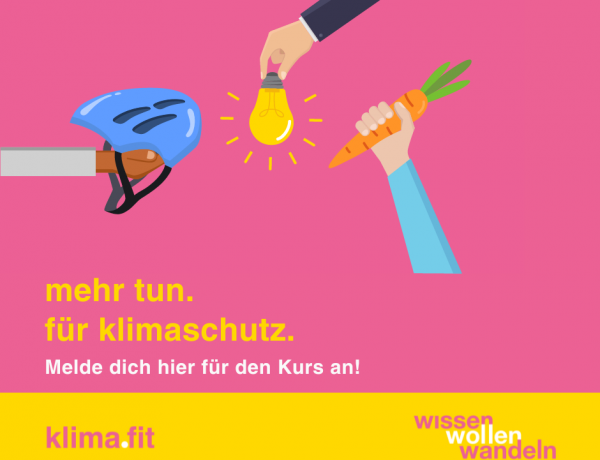 Start des „klimafit“-Kurses: Aktiv für den Klimaschutz in Ihrer Region